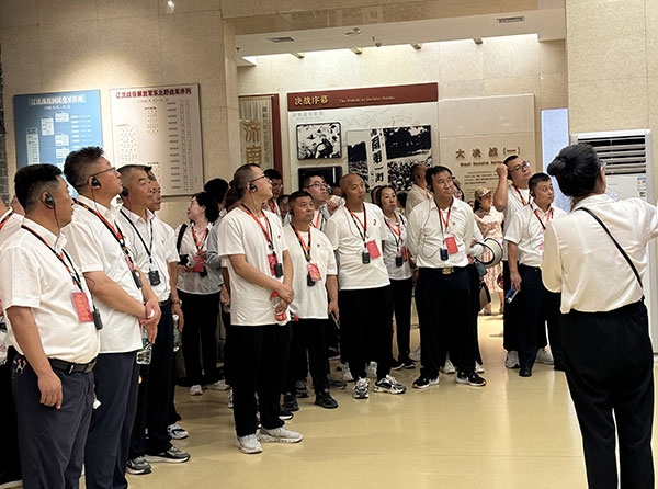 西柏坡紅色教育基地現場教學