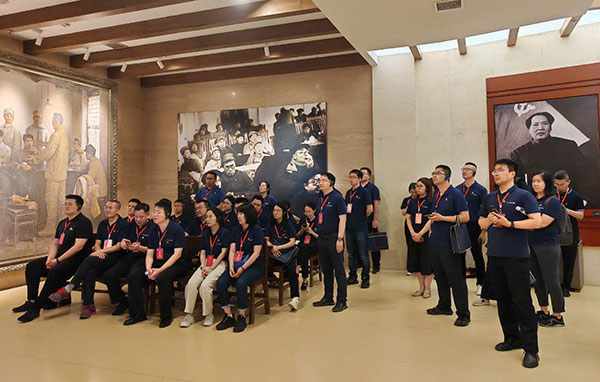 西柏坡紅色教育基地現場教學